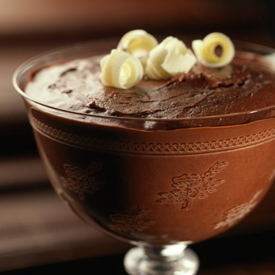 Mousse délicieuse au chocolat