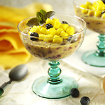 Mousse aux trois fruits