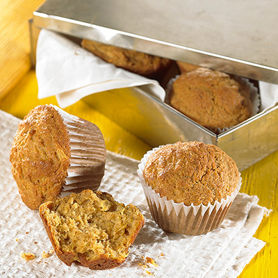 Muffins à la courge spaghetti