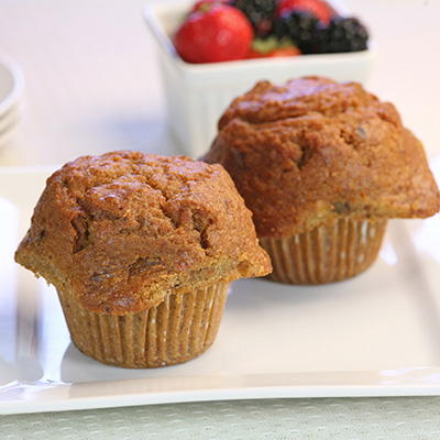 Muffins aux ananas