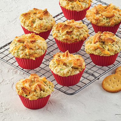 Muffins à la courgette et au fromage Ritz