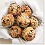 Muffins miniatures farcis au caronzola