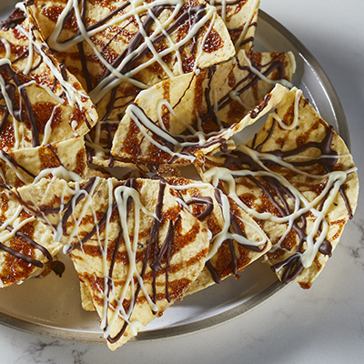 Tostitos® Caramel Pumpkin Spice Dessert Nachos