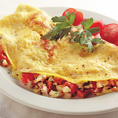 Omelette méditerranéenne