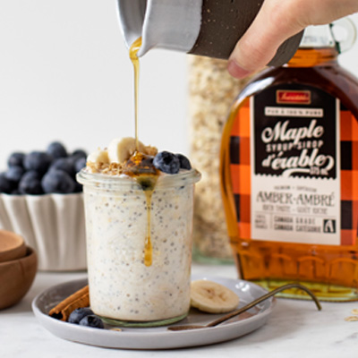 Banana Bread Overnight Oats