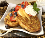 Pain perdu croquant aux petits fruits