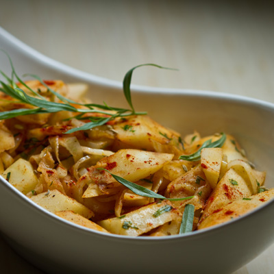 Sautéed Parsnips with Brown Butter and Fennel Seeds