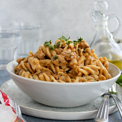 Fusilli Biryani Pasta