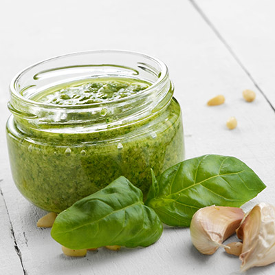 Basil and Pine Nuts Pesto