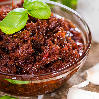 Pesto de tomates séchées