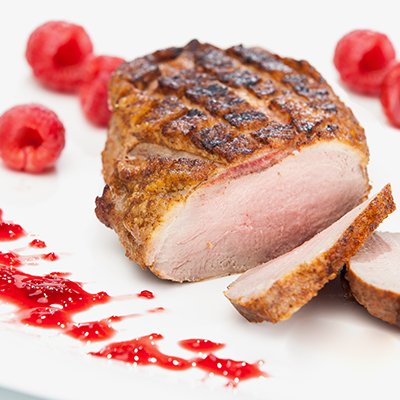 Gingered and Raspberry  Chicken Breasts