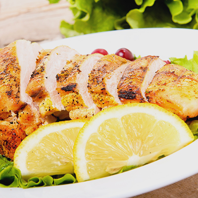 Chicken Breast Marinated in Citrus Juice