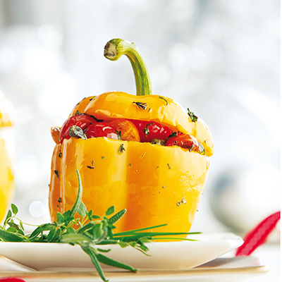 Roasted Stuffed Peppers