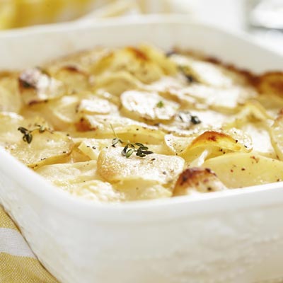 Pommes de terre dauphinoises minces