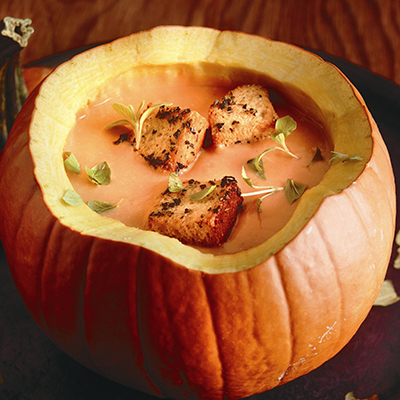 Pumkin Soup with Leek