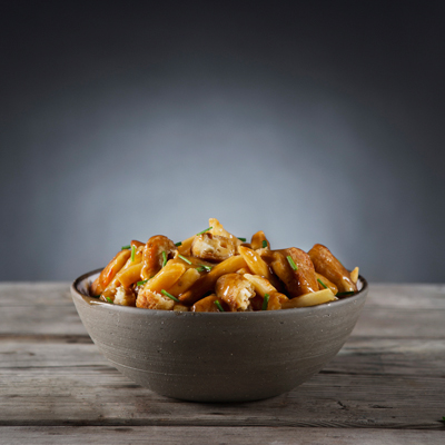 Poutine with Cheese Sticks