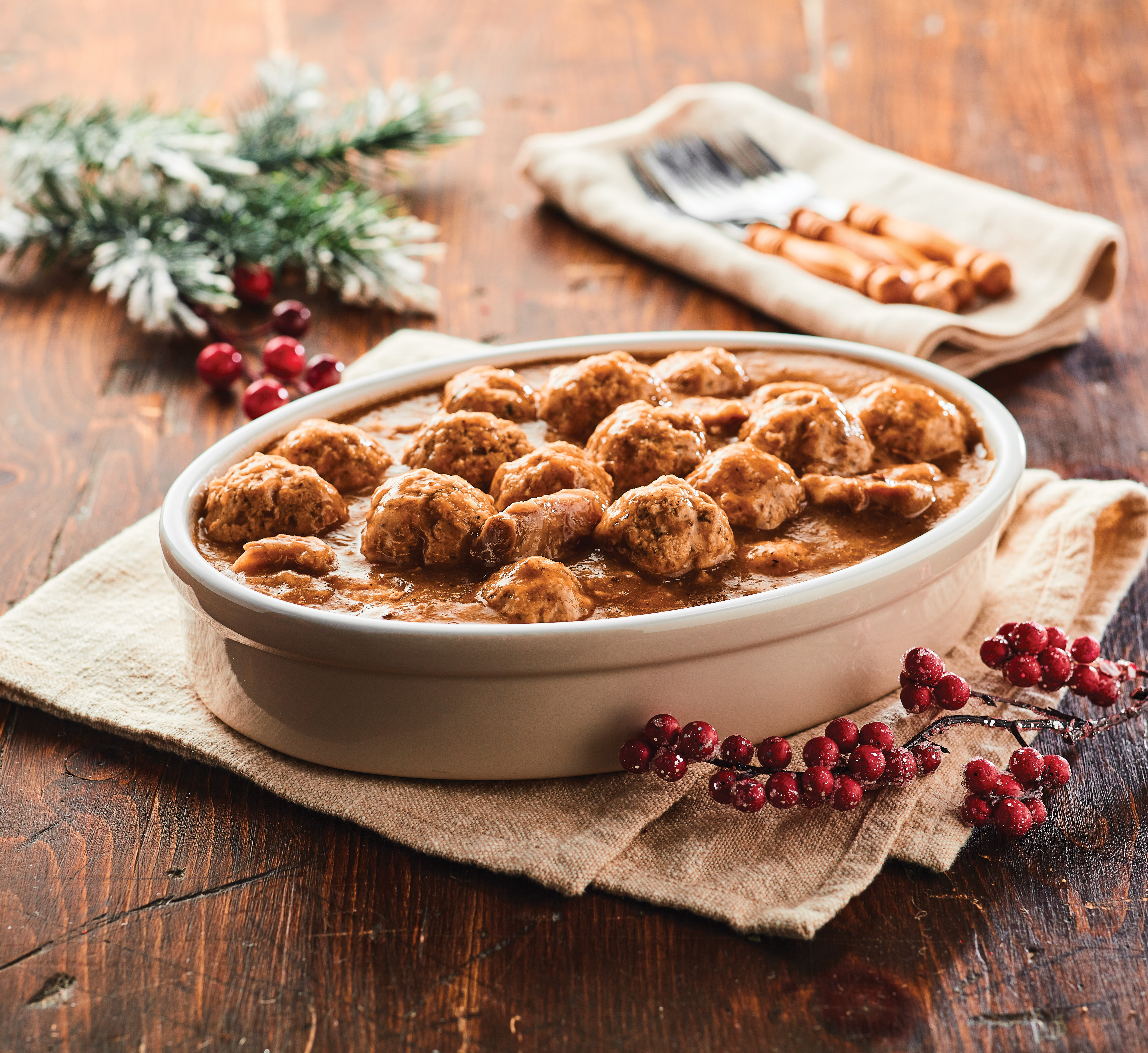 Ragoût de boulettes et de pattes de cochon