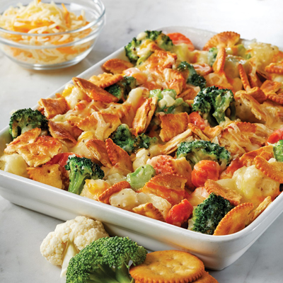 RITZ Topped Broccoli Bake