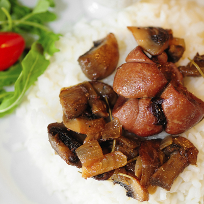 Rognons de veau poêlés