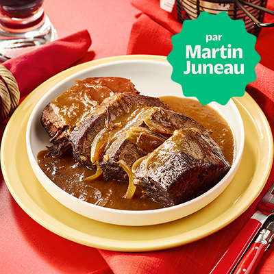 Flemish-style beef round roast