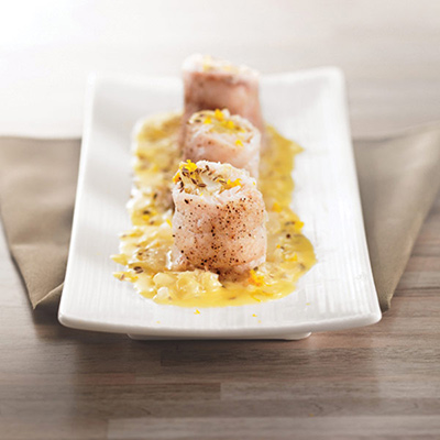 Grouper Rolls with Orange-Scented Endives