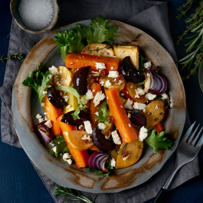 Turkey and Root Vegetable Salad