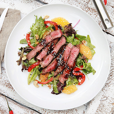 Teriyaki Ribeye Salad