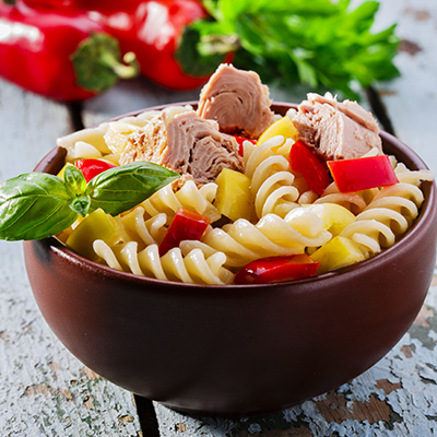 Salade de fusilli au thon