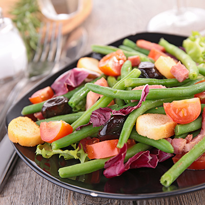 Salade de haricots verts à la marocaine