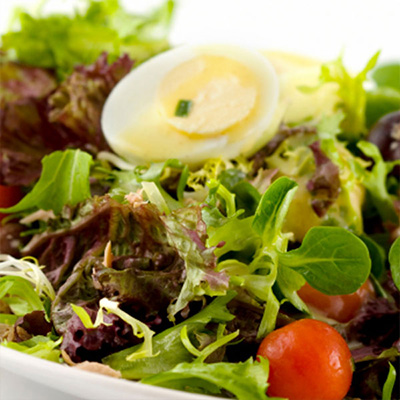 Salade aux oeufs