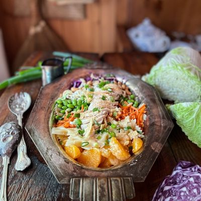 Salade de pâtes à l’asiatique