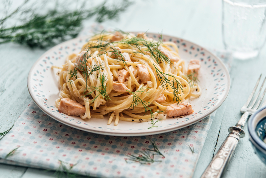 Salmon Pasta Salad