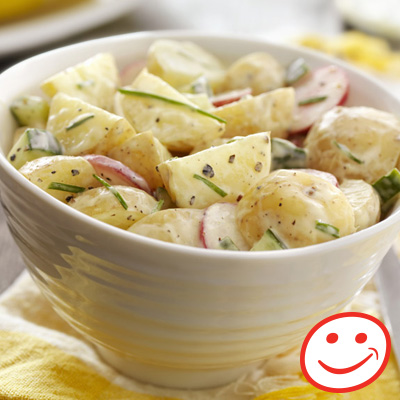 Salade de pommes de terre aux herbes fraîches