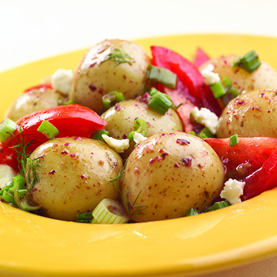 Tangy potato salad