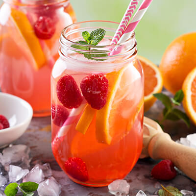 Sangria rosée