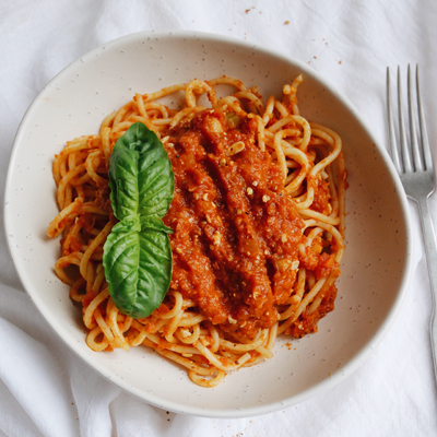 Sauce bolognaise végétalienne