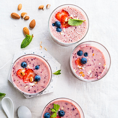 The pink sweetheart smoothie