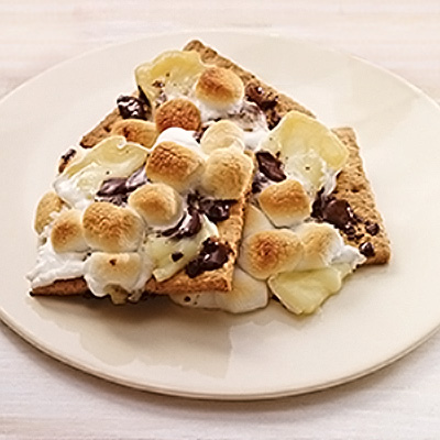 S'mores au chocolat et brie