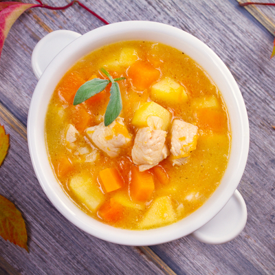 Turkey and Butternut Squash Soup