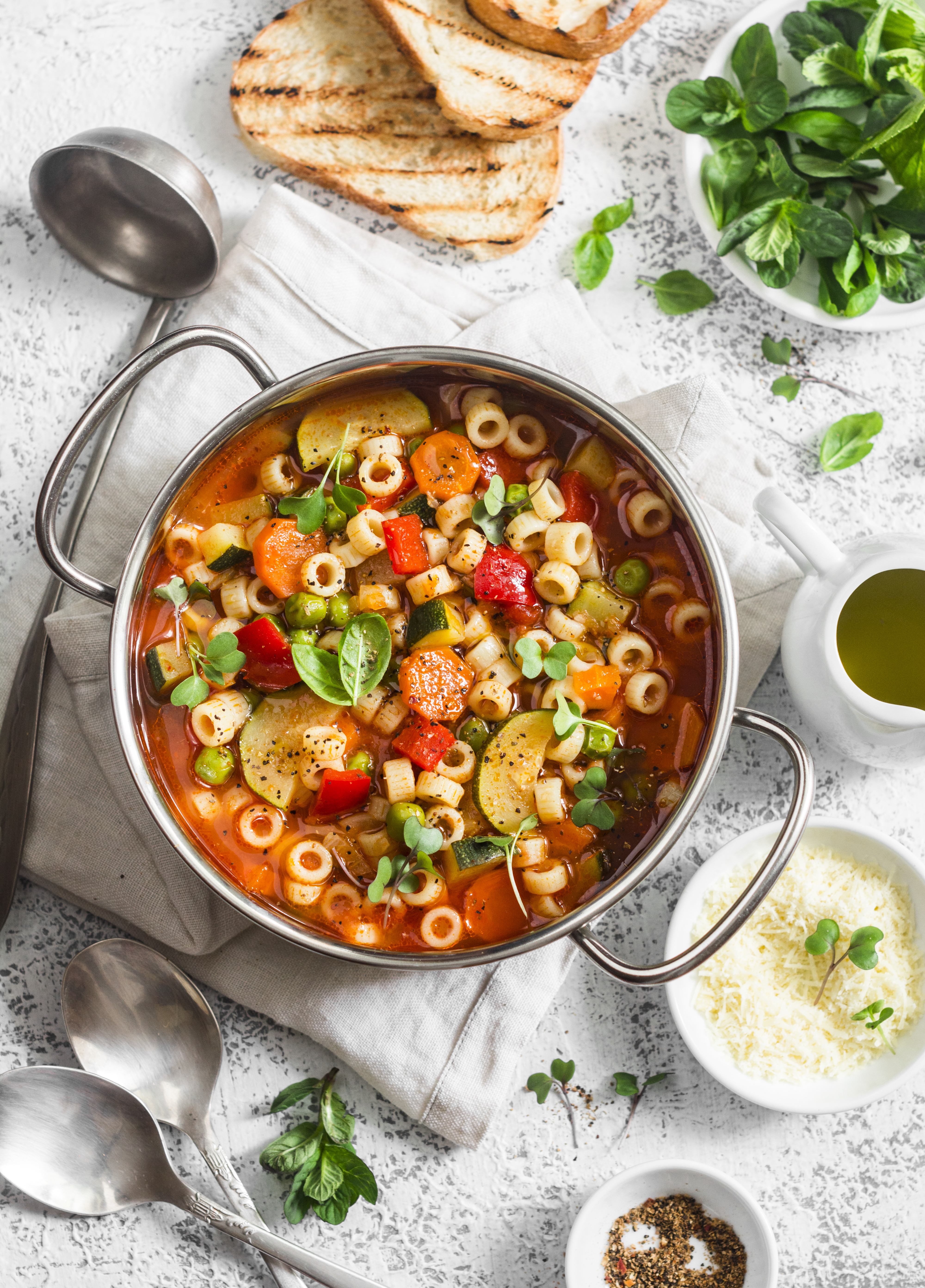 Soupe minestrone