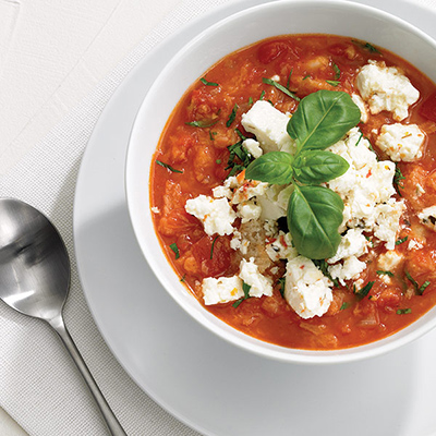 Soupe au pain et aux tomates