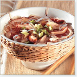 Oriental Chicken Noodle Soup with Shiitake Mushrooms