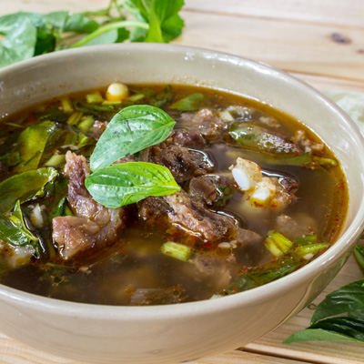 Soupe repas au boeuf