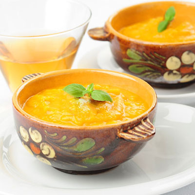 Sunshine Soup with Squash