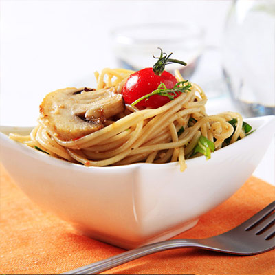 Spaghetti With Mushrooms