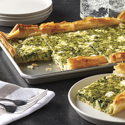 Spanakopita Quiche