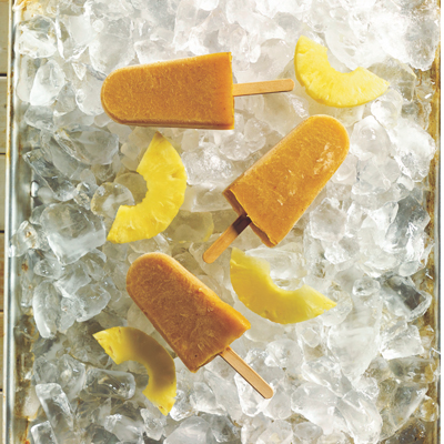 Squash and Fruit Popsicles