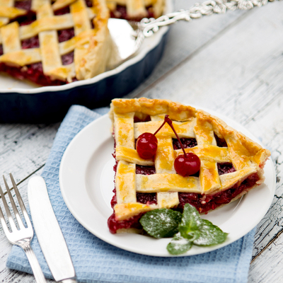 Tarte aux cerises Bing simple comme bonjour