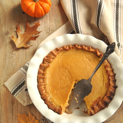 Halloween Pumpkin Pie