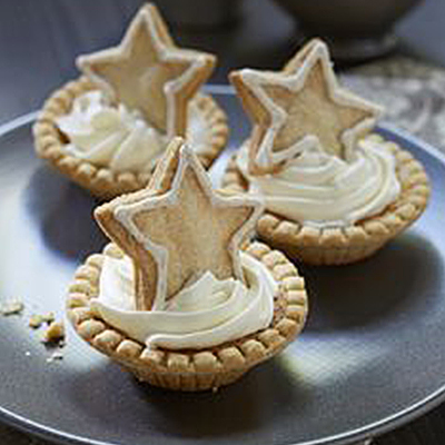 Tartelettes étoilées au lait de poule